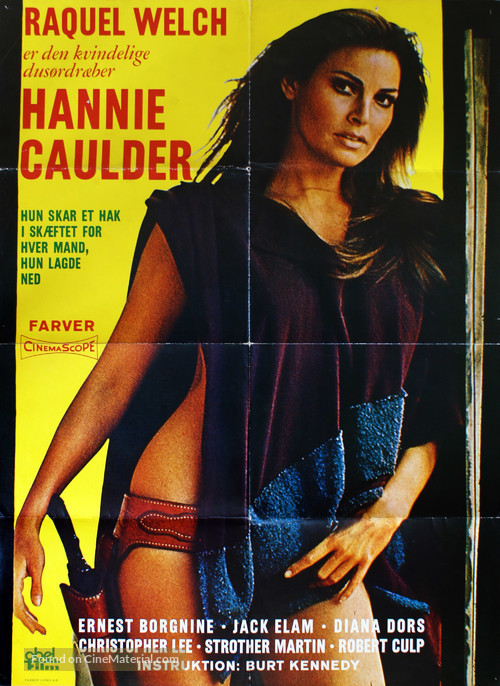 Hannie Caulder - Danish Movie Poster