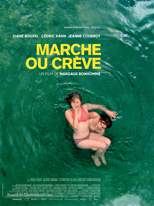 Marche ou cr&egrave;ve - French Movie Poster