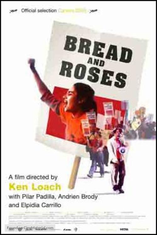 Bread and Roses - British Movie Poster