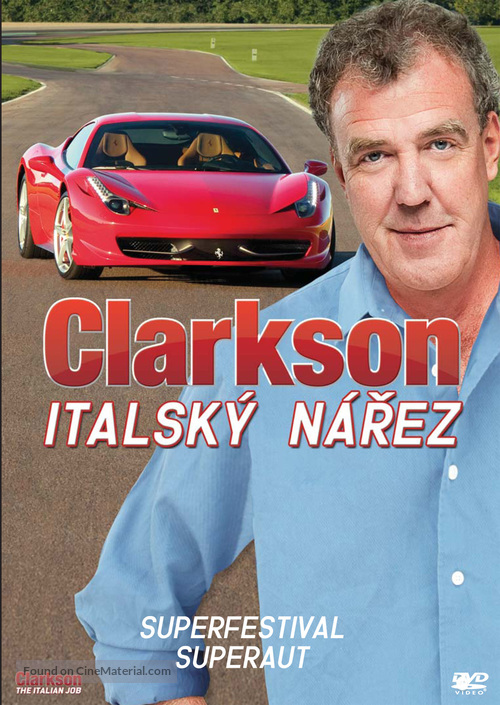 Clarkson: The Italian Job - Czech DVD movie cover