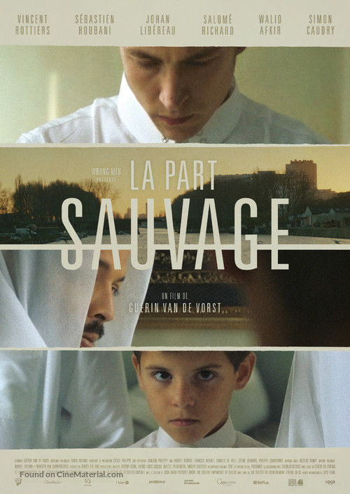 La part sauvage - Belgian Movie Poster