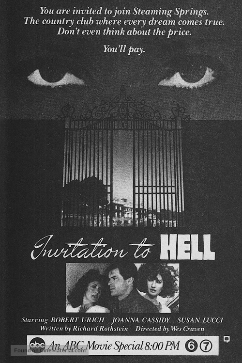 Invitation to Hell - poster