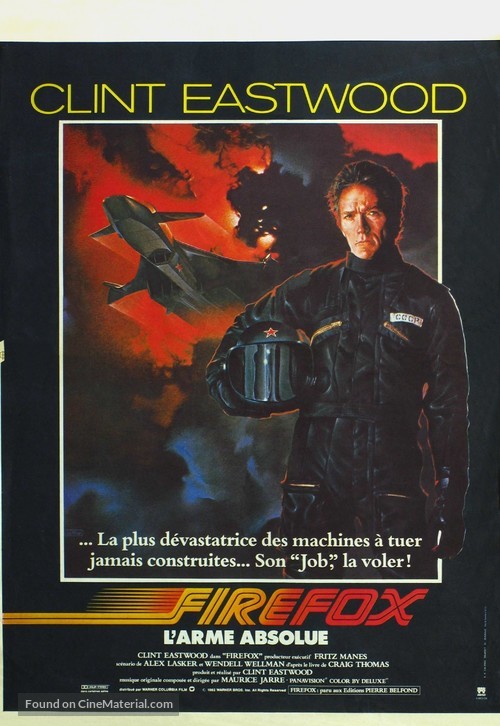 Firefox - French Movie Poster
