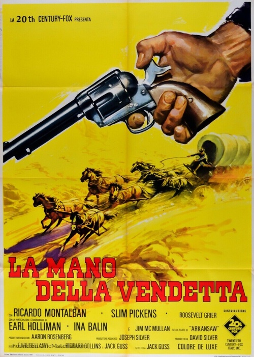 The Desperate Mission - Italian Movie Poster