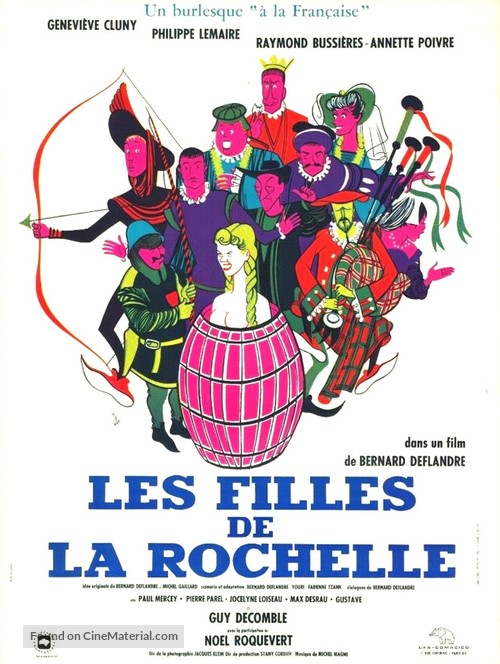 Les filles de La Rochelle - French Movie Poster