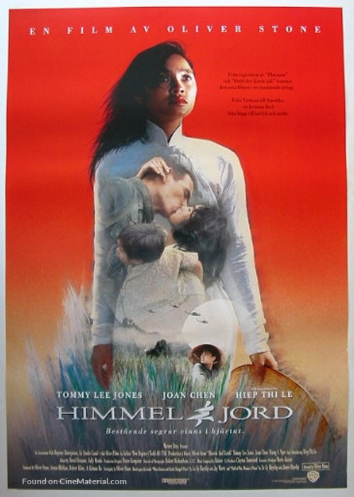 Heaven &amp; Earth - Swedish Movie Poster