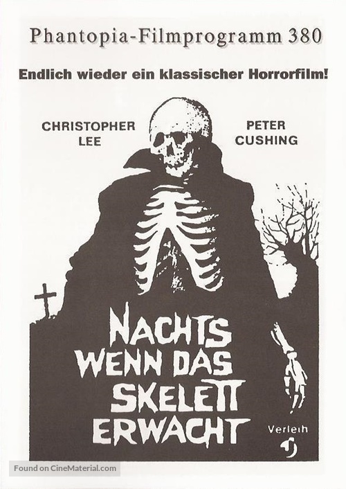 The Creeping Flesh - German poster