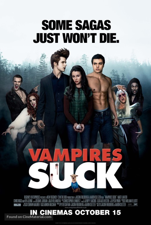 Vampires Suck - British Movie Poster