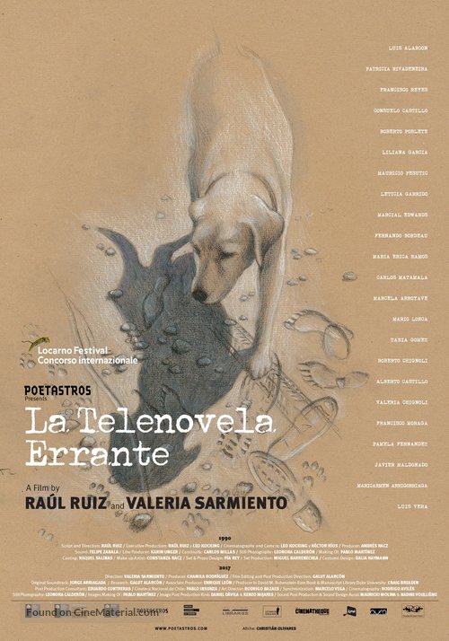 La novela errante - Chilean Movie Poster