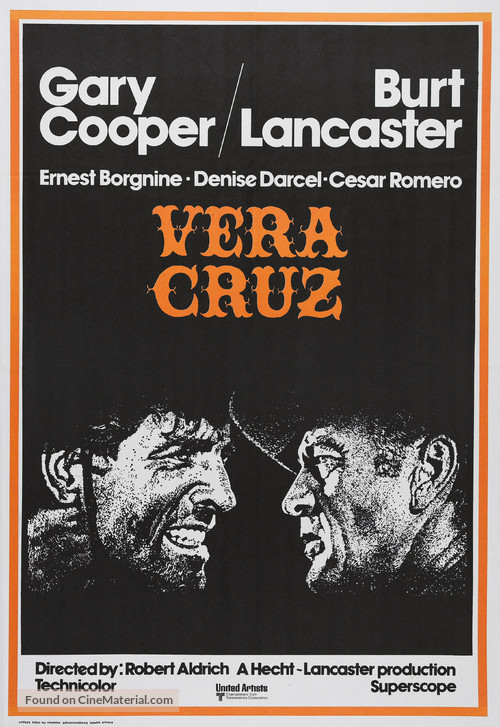 Vera Cruz - South African Movie Poster