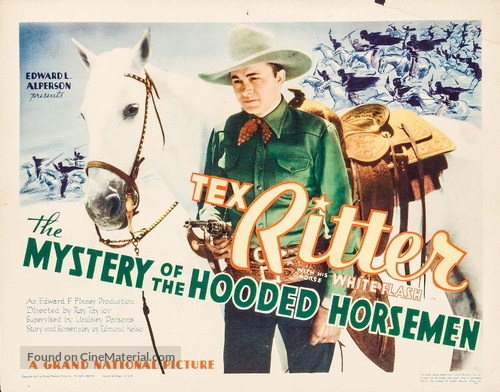 The Mystery of the Hooded Horsemen - Movie Poster