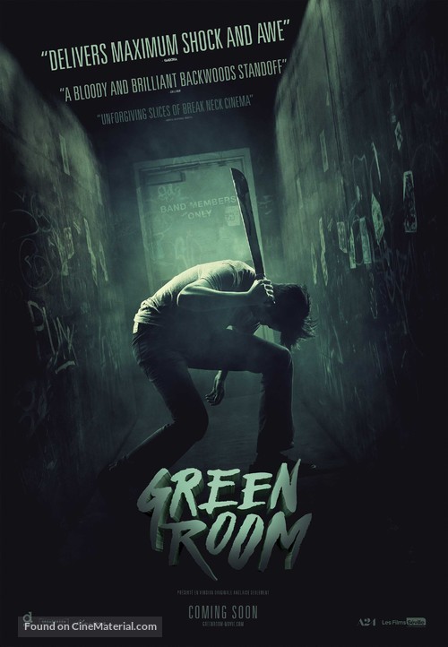 Green Room - Canadian Movie Poster