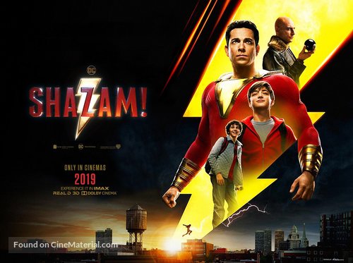 Shazam! - British Movie Poster