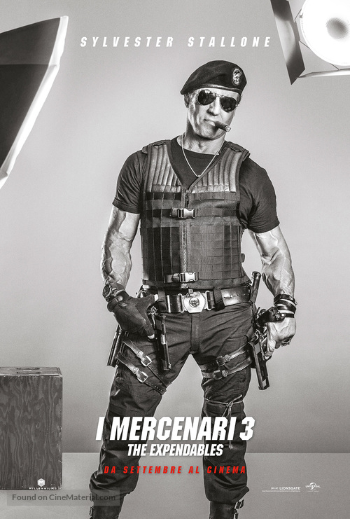 The Expendables 3 - Italian Movie Poster