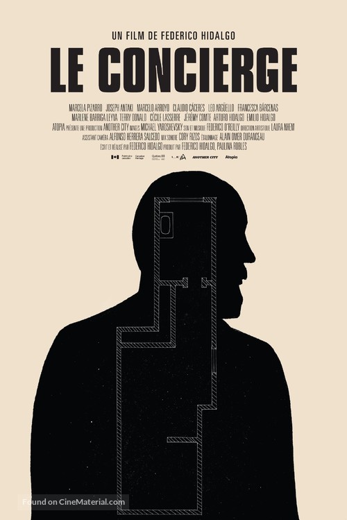 Le concierge - Canadian Movie Poster
