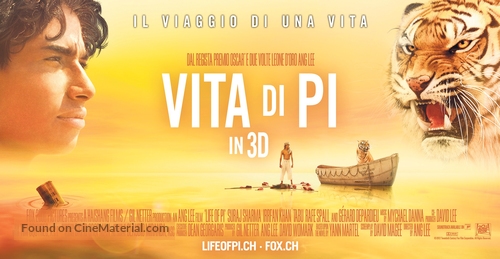 Life of Pi - Swiss Movie Poster