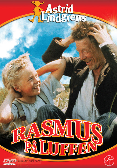 Rasmus p&aring; luffen - Swedish DVD movie cover