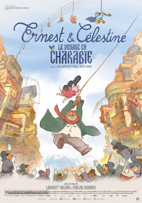 Ernest et C&eacute;lestine : le voyage en Charabie - Belgian Movie Poster