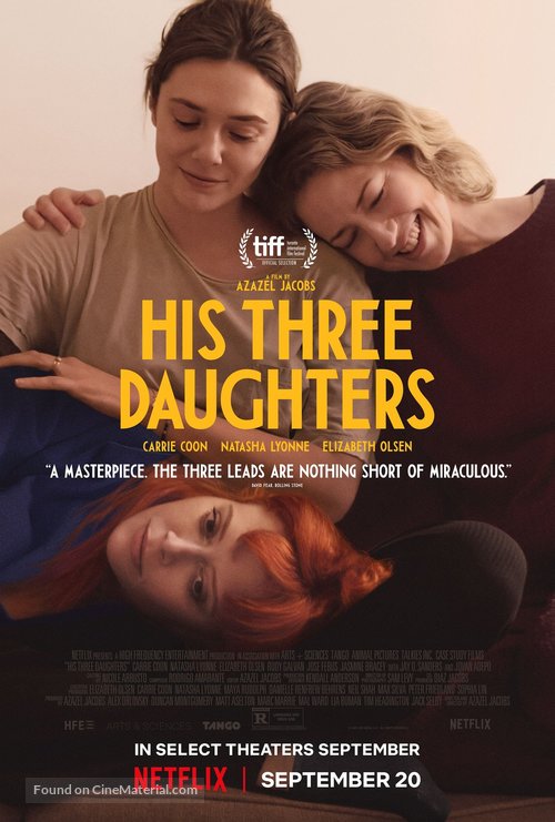 His Three Daughters - Movie Poster