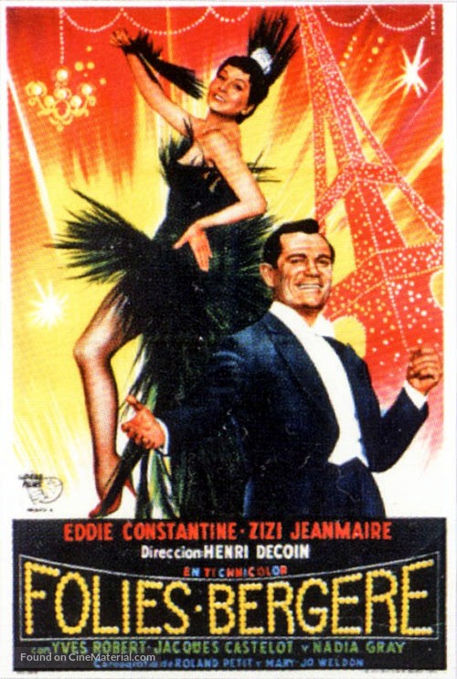 Folies-Berg&egrave;re - Argentinian Movie Poster