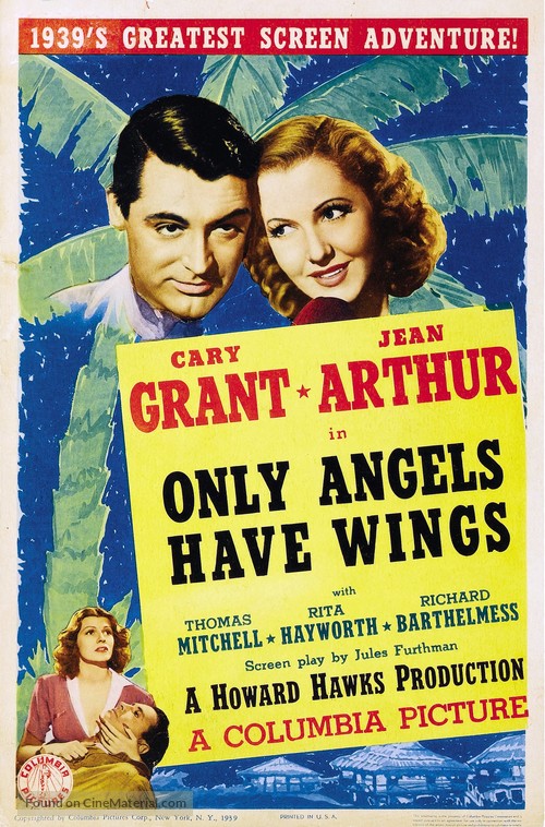 Only Angels Have Wings - Movie Poster