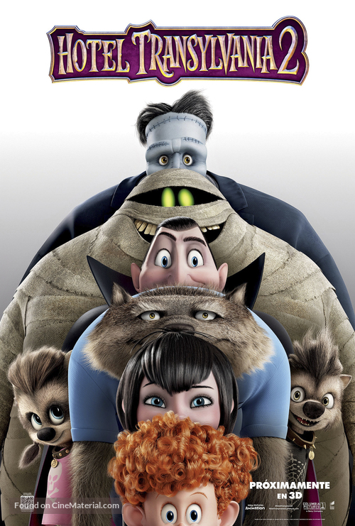 Hotel Transylvania 2 - Mexican Movie Poster