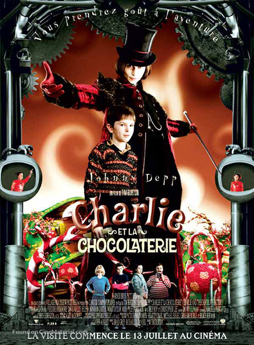 Charlie and the Chocolate Factory - French Movie Poster