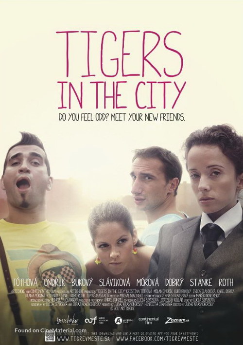 Tigre v meste - Slovak Movie Poster