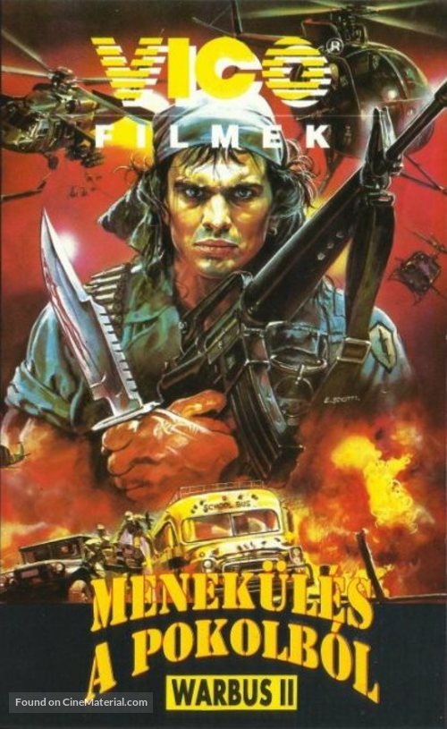Afganistan - The last war bus (L&#039;ultimo bus di guerra) - Hungarian Movie Cover