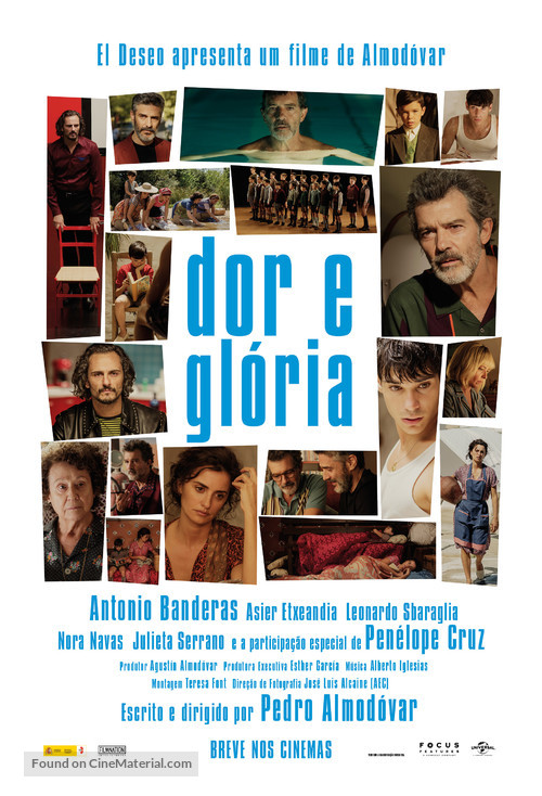Dolor y gloria - Brazilian Movie Poster
