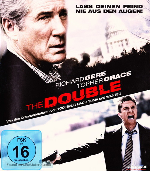 The Double - German Blu-Ray movie cover