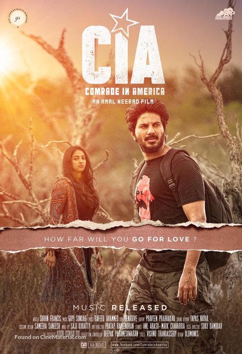 CIA: Comrade in America - Indian Movie Poster