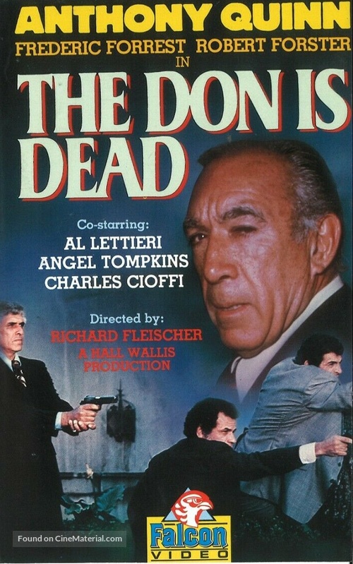 The Don Is Dead - Dutch VHS movie cover