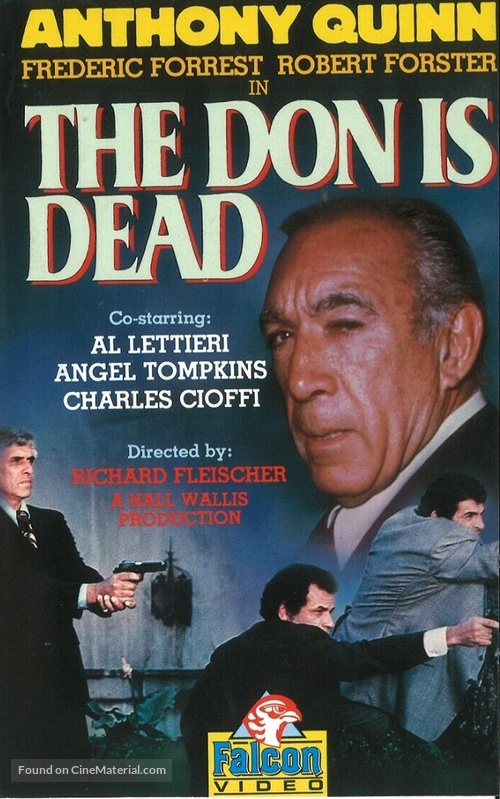 The Don Is Dead - Dutch VHS movie cover