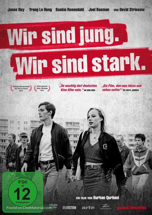 Wir sind jung. Wir sind stark. - German DVD movie cover