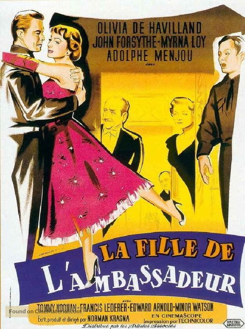 The Ambassador&#039;s Daughter - French Movie Poster