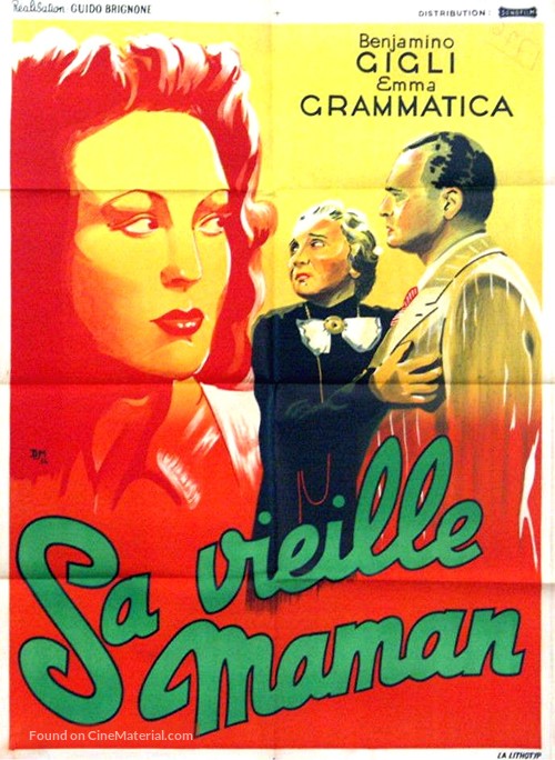 Mamma - French Movie Poster