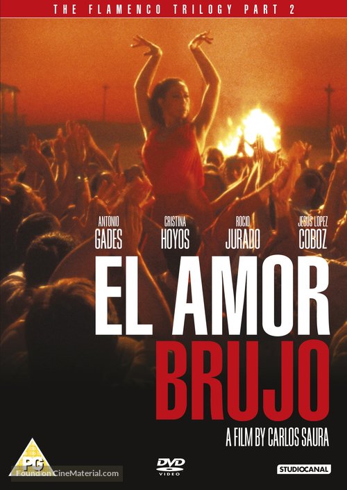 Amor brujo, El - British DVD movie cover
