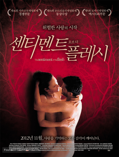 Le sentiment de la chair - South Korean Movie Poster