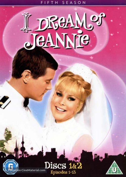 &quot;I Dream of Jeannie&quot; - British DVD movie cover