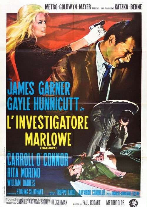 Marlowe - Italian Movie Poster