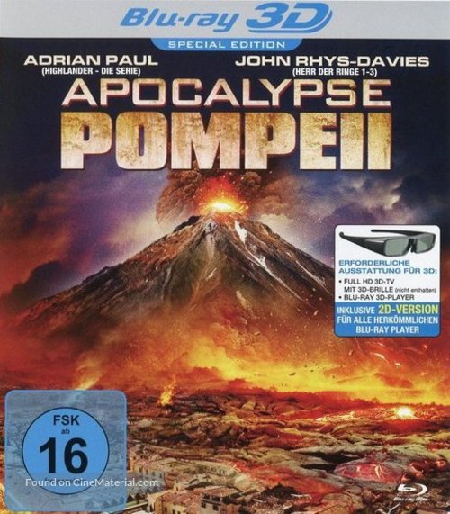 Apocalypse Pompeii - German Movie Cover