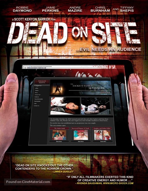 Dead on Site - Blu-Ray movie cover