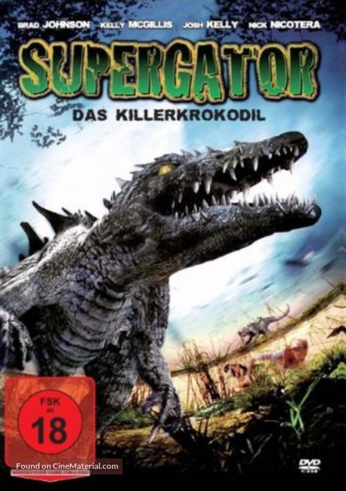 Supergator - German DVD movie cover