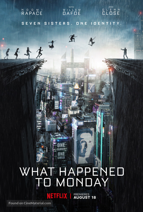 What Happened to Monday - Movie Poster