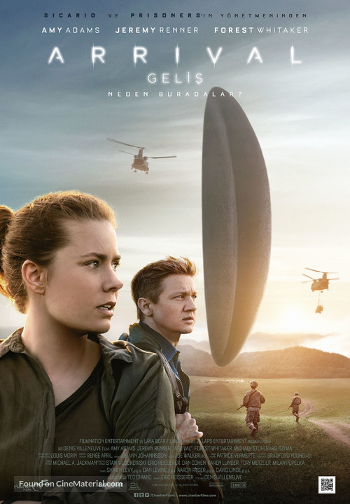 Arrival - Turkish Movie Poster