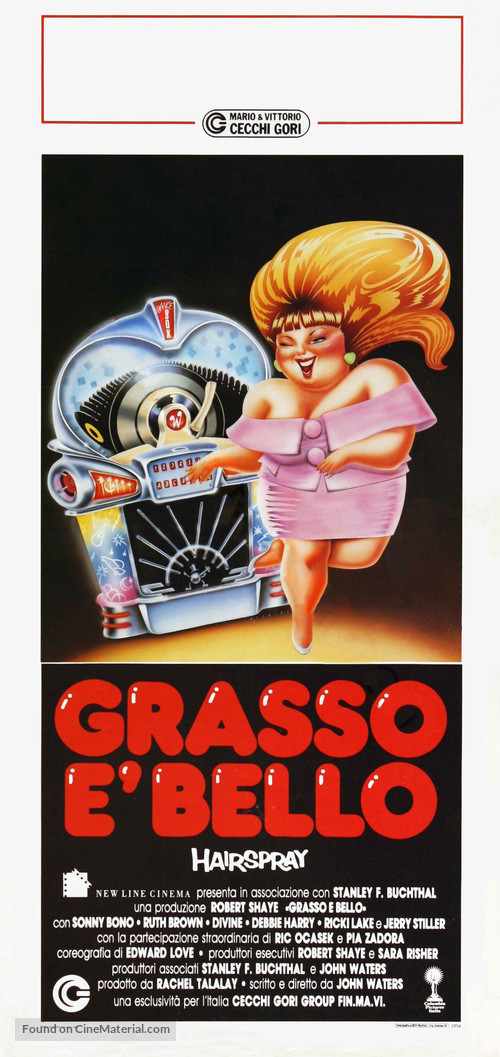 Hairspray - Italian Movie Poster