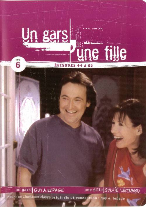 &quot;Un gars, une fille&quot; - Canadian DVD movie cover