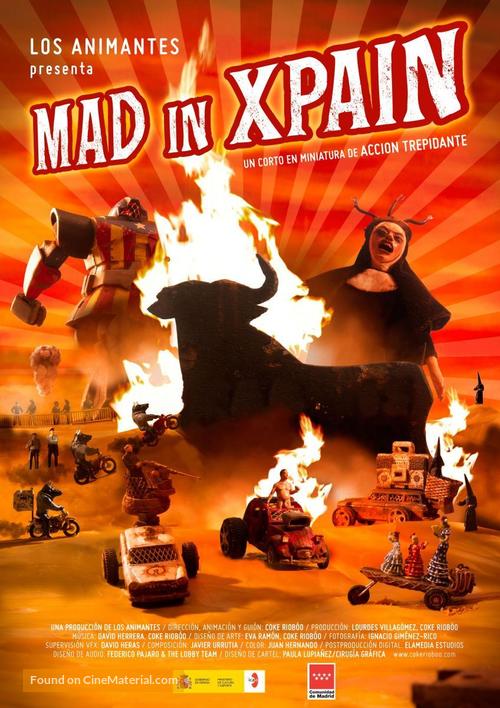 Mad in Xpain - Spanish Movie Poster
