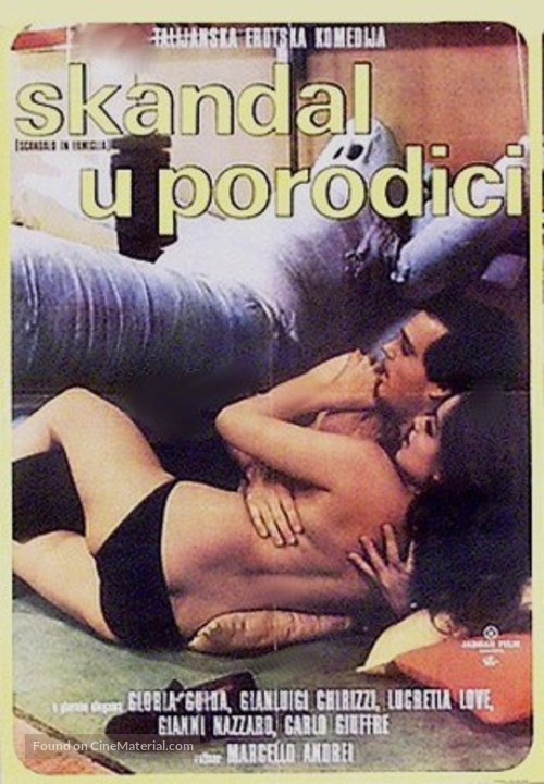 Scandalo in famiglia - Yugoslav Movie Poster